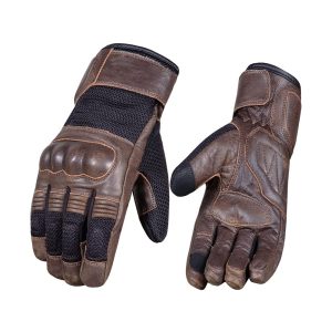 Leather Motorbike Gloves