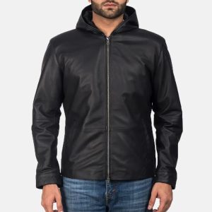 Hooded Leather Jackets